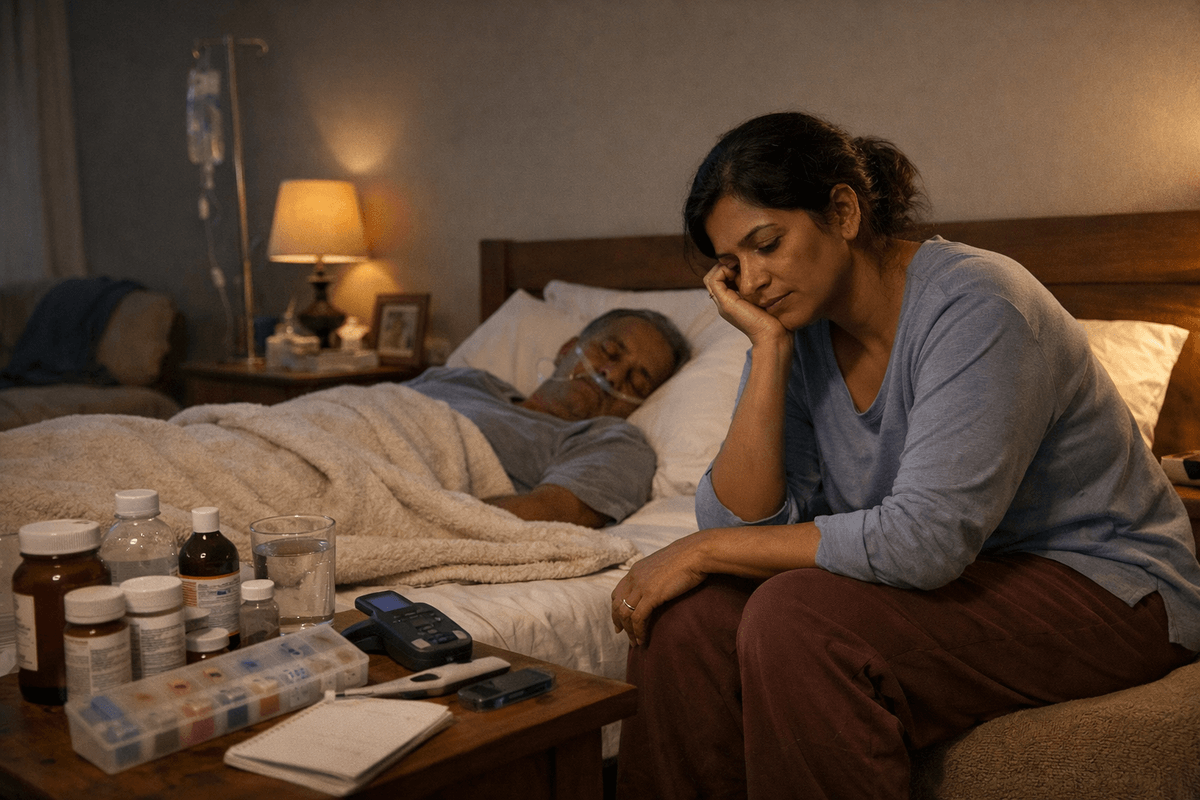 Caregiver burnout support in Coimbatore