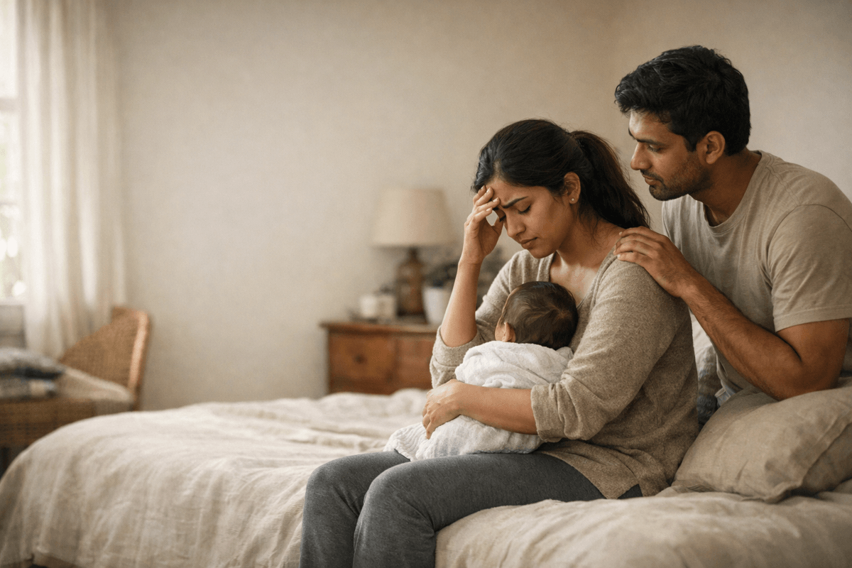 Perinatal mental health assessment and support in Coimbatore